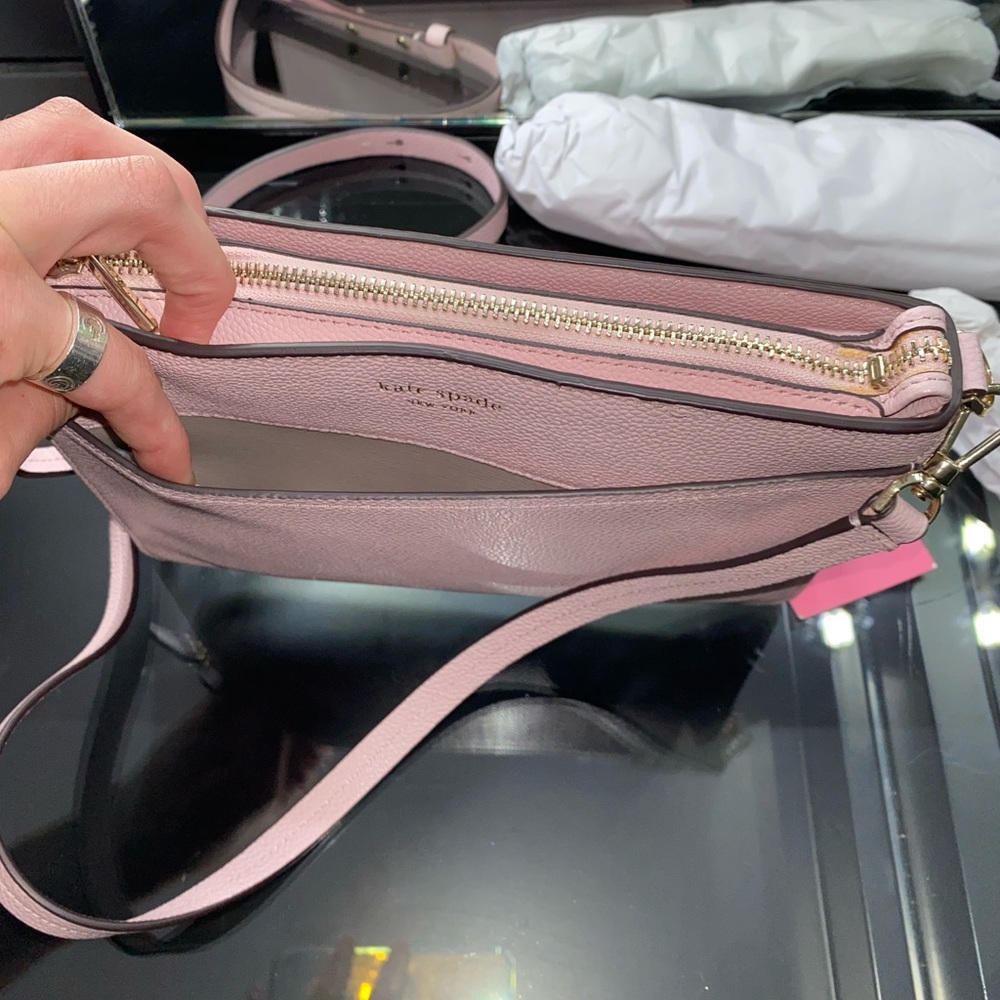 BRAND NEW! Kate Spade Light Pink Crossbody Bag - Picture 8 of 15